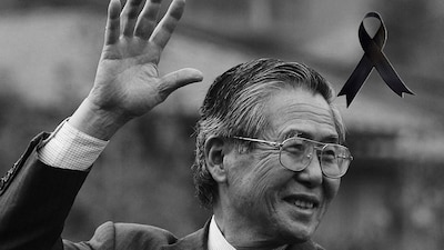 Keiko Fujimori dio a conocer la noticia de la muerte de su padre