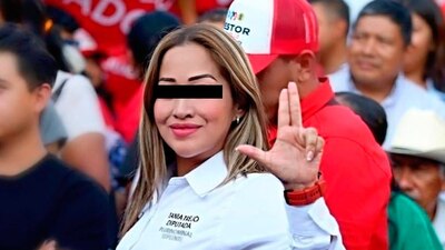 La candidata a diputada plurinominal suplente fue detenida en Puebla