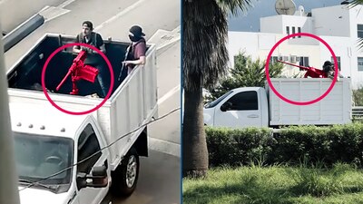 El Cártel de Sinaloa usó armas exclusivas del Ejército durante balacera en Culiacán