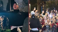 Robbie Williams termina cantando en la calle tras la cancelación de su concierto en Perú
