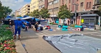 Campamento de la CNTE en la CDMX se debilita en medio de tensiones entre maestros
