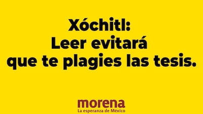 Esta provocación no pasó desapercibida para el PAN, que respondió etiquetando a la librería