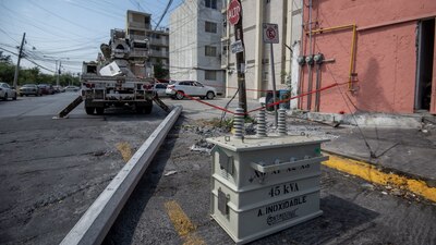 En varias regiones del país la CFE tiene reportes de apagones