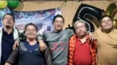 El agresor intentó escapar, pero un familiar logró detenerlo y desarmarlo