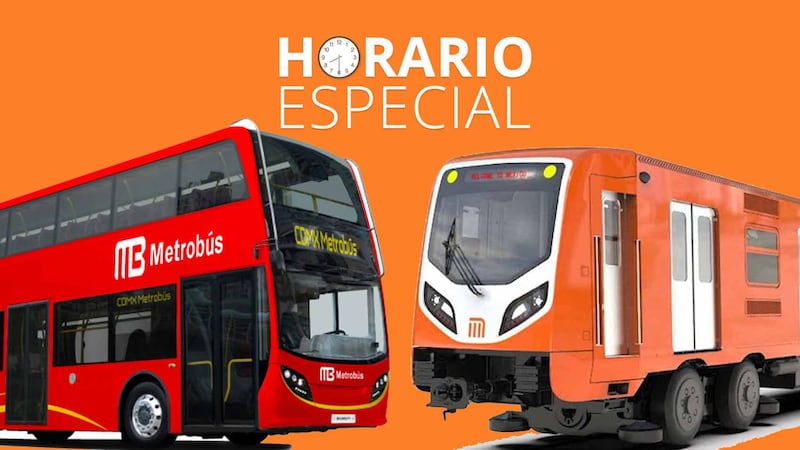 Metro y Metrobús ajustan horarios por Navidad en la CDMX