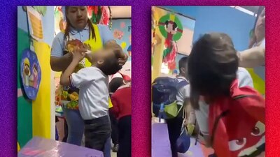 En el Edomex se expuso el caso de una docente golpeando a niños