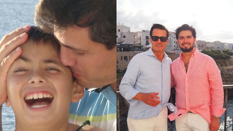 Hijo de Peña Nieto comparte fotos inéditas del expresidente por su cumpleaños 60