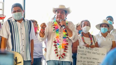 El morenista convocó también a una marcha en Chilpancigo, Guerrero