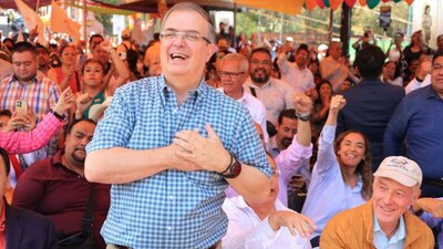 El aspirante presidencial estuvo en la alcaldía Tlalpan