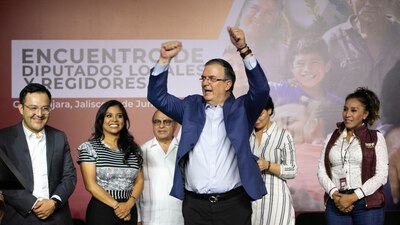 Dijo que es “una corcholata reconocida” porque AMLO lo ha destapado varias veces