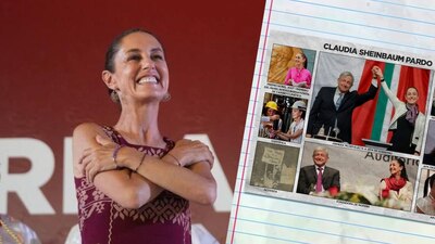 La 'monografía' contiene ocho imágenes, entre ellas narra que ganó el Premio Nobel en el 2007