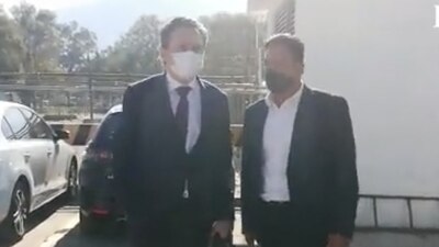 Así lució a su llegada al Reclusorio Norte