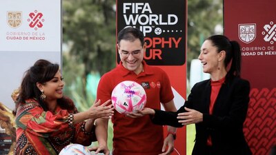 En Iztapalapa se espera que alrededor de 20 mil personas puedan asistir a la visita del trofeo