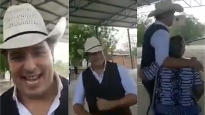 Adrián Esper Cárdenas dijo que escuchó 'Beat It' pero no la pregunta del reportero