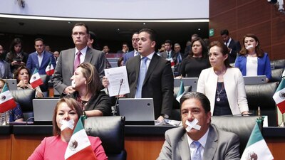 Los senadores panistas acusaron a Morena de sentirse "dueños del Senado"