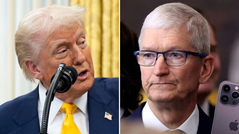 Trump revela que Apple cerraría 2 plantas en México; empresa le promete inversión en EU
