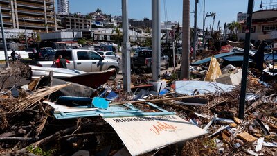 A dos semanas del paso de 'Otis' continúan los trabajos de reconstrucción