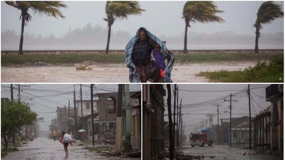 El huracán tocó tierra en Cuba y avanza hacia Florida
