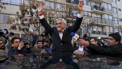 El expresidente buscará gobernar de nuevo Chile