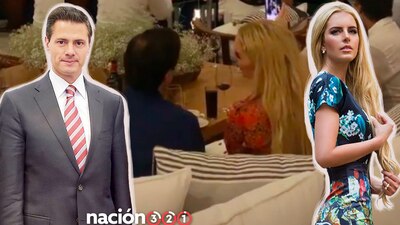 Enrique Peña Nieto y Tania Ruiz se dejaron ver juntos disfrutando de una boda