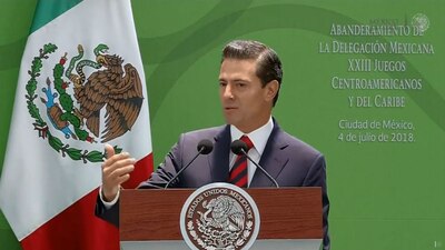 Enrique Peña Nieto aseguró que la jornada electoral de este domingo fue una verdadera fiesta democrática