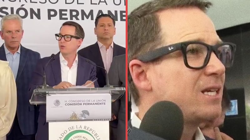 Captan a Ricardo Anaya usando unos lentes Ray-Ban Meta, capaces de grabar audio y video