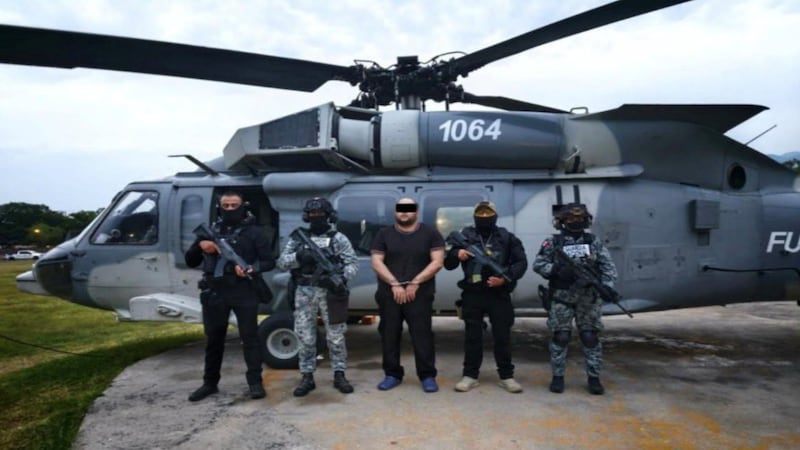 Detienen en Michoacán a ‘Kamoni’, presunto jefe regional del Cártel de Tepalcatepec