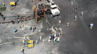 Los mineros quedaron atrapados desde el pasado miércoles