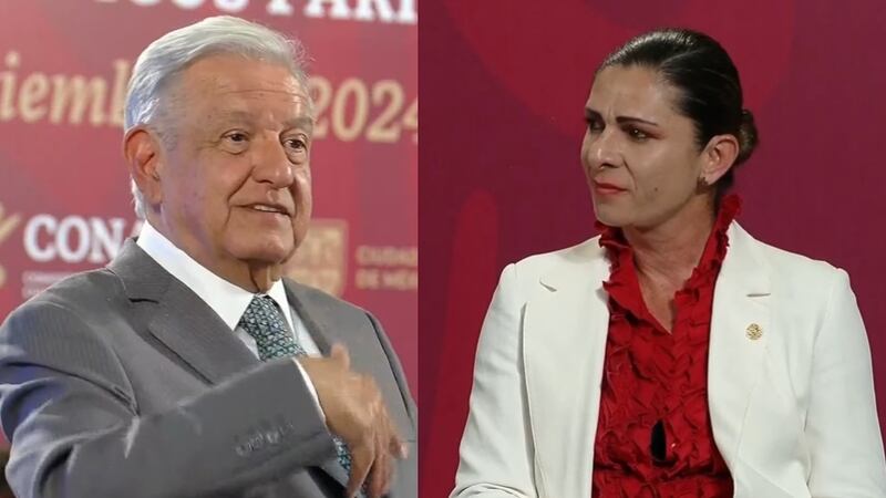 "Todo lo que resiste apoya", dice AMLO sobre Ana Guevara; ella rompe en llanto