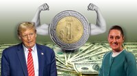 En tercer día de Trump como presidente de EU, peso mexicano finalmente tiene ganancias