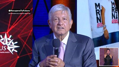 AMLO aseguró que quiere trabajar de la mano con la iniciativa privada de México