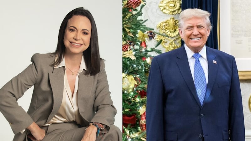 María Corina Machado dice estar dispuesta a compartir su Nobel de la Paz con Trump