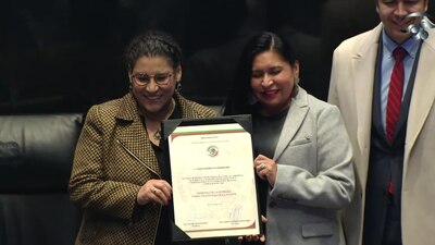 Lenia Batres recibió uno de los cargos más importantes de la Nación