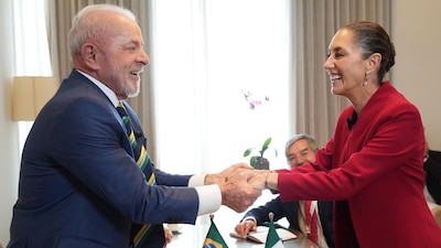 Sheinbaum y Lula da Silva