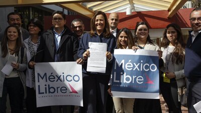 Margarita quiere que su organización Libre se convierta en partido.