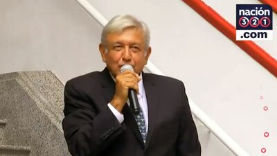López Obrador dio conferencia de prensa desde su oficina en la colonia Roma