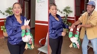 Alcaldesa de Michoacán desata críticas por manipular de manera inapropiada a un pato