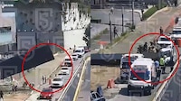 VIDEO | Tragedia en Paseo Interlomas: gran estructura cae y aplasta una camioneta