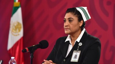 La jefa de Enfermería del IMSS agradeció los mensajes de los ciudadanos