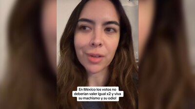 Una usuaria en redes sociales, explicó que los sufragios deberían medirse diferente
