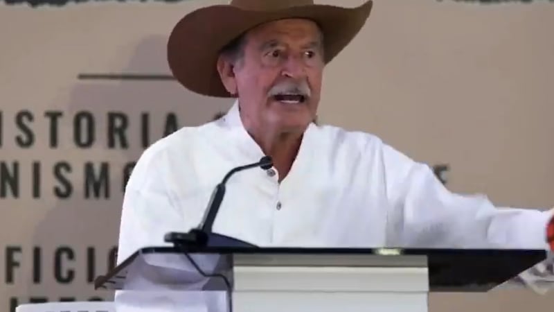 Fox acusa a Sheinbaum de encarcelar a Ernesto Ruffo supuestamente para proteger a Marina del Pilar