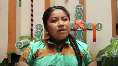 La chef tiene su propio restaurante en San Cristóbal de las Casas