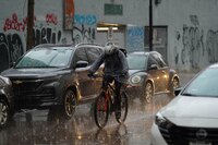 Activan doble alerta por pronóstico de lluvias fuertes y granizo en toda la CDMX