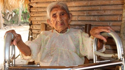 'Doña Conchita' nació el 15 de mayo de 1903, su lengua materna es el Tének