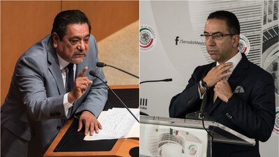 Félix Salgado Macedonio y Javier Lozano Alarcón