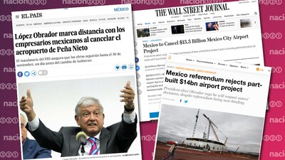 Distintos medios en diferentes idiomas reportaron el resultado de la consulta ciudadana impulsada por AMLO