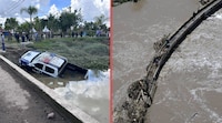 Tragedia por las lluvias: mueren 3 mujeres y un policía tras ser arrastrados por el río en Puebla