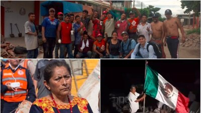 Estos personajes están al pie del cañón para sacar adelante al municipio más afectado tras el sismo de 8.2 grados