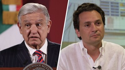 Emilio Lozoya, exdirector de Pemex, acusado de corrupción.