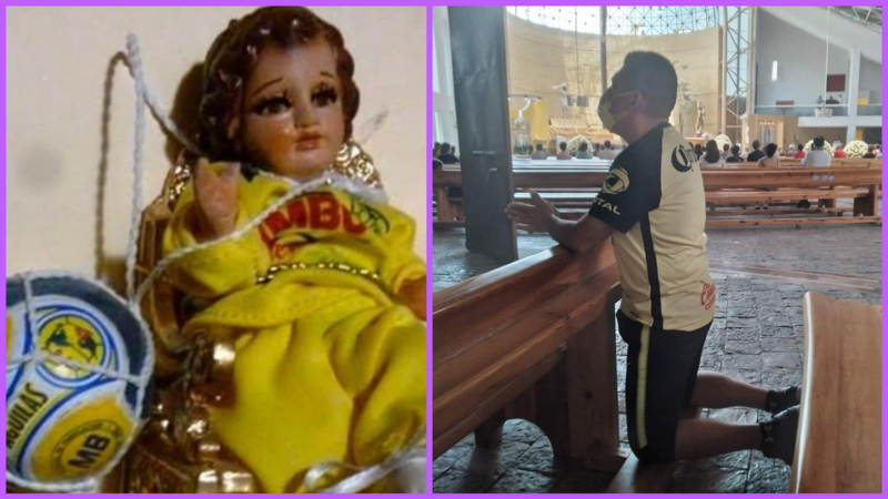 ¡El más grande! Uniforme del América, entre los favoritos para vestir al Niño Dios